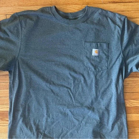 Carhartt Loose Fit Heavyweight Long-Sleeve Pocket T-Shirt - Picture 3 of 6